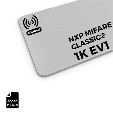 mifare classic 1k nxp ev1 cards|mifare classic 1k card.